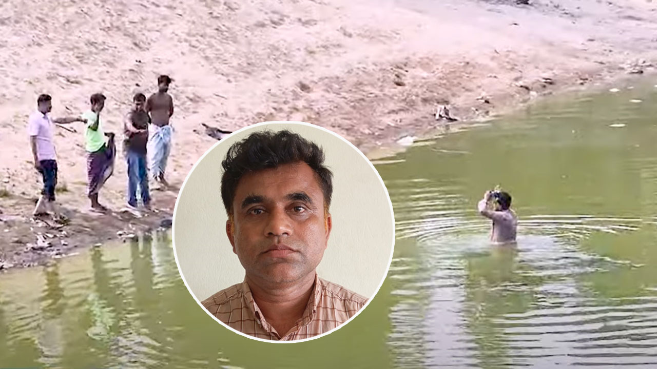 পু লি শ দেখে পুকুরে ঝাঁ*প দিলেন ইউপি সদস্য