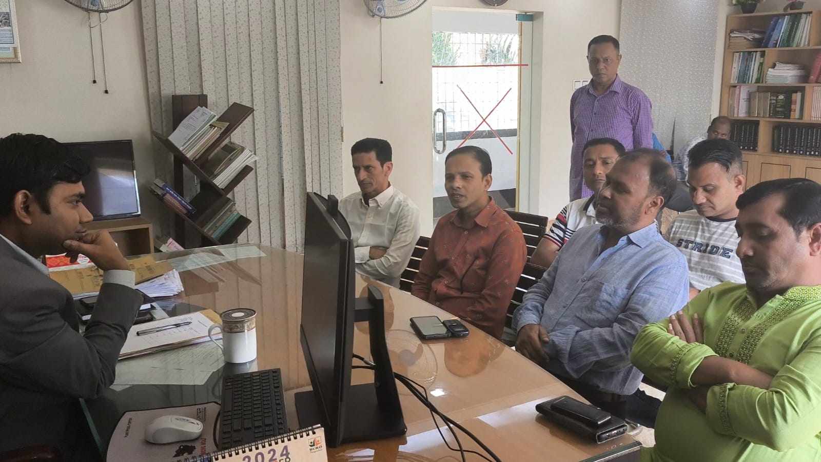 জগন্নাথপুরে ইউএনও&rsquo;র সঙ্গে প্রেসক্লাব নেতৃবৃন্দের মতবিনিময়