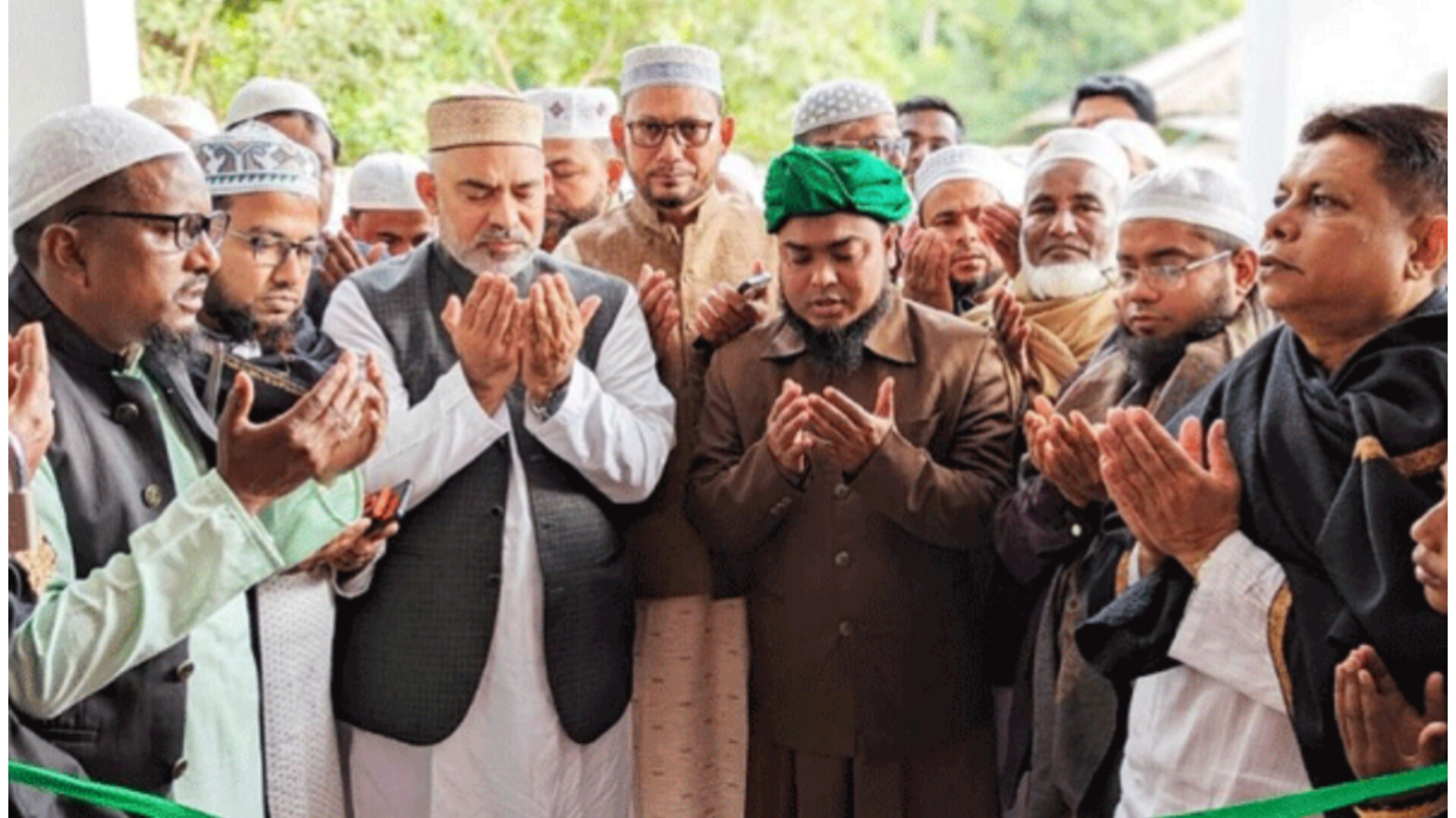 কুলাউড়ায় মসজিদ উদ্বোধনে নব-নির্বাচিত এমপি নাদেল