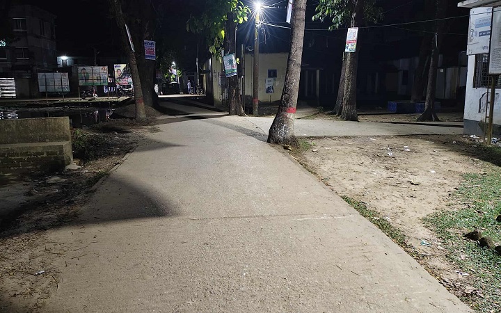 তাহিরপুরে ইউএনও&rsquo;র উদ্যোগে অন্ধকার ভেদ করে আলোর ঝলক