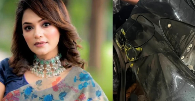 পিকআপের ধা ক্কা য় দু*র্ঘ ট নার শিকার মৌসুমী মৌ, আ হ ত অভিনেত্রী