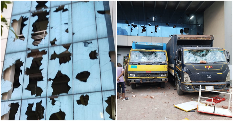 মার্চ ফর গা*জা কর্মসূচিতে যোগ না দেওয়ায় ইপিজেডের ২ কারখানায় ভাঙচু*র