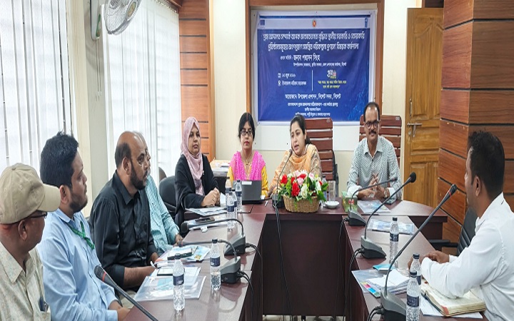 সিলেট সদর উপজেলায় গ্রাম আদালত বিষয়ে সচেতনতা বাড়াতে কর্মশালা