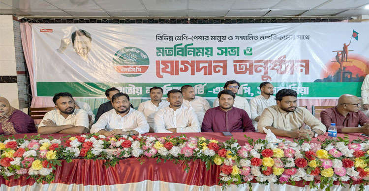 জামায়াতসহ বিভিন্ন দলের ৩ হাজার নেতাকর্মী যোগ দিলেন এ ন সি পিতে