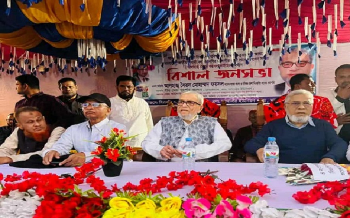 ৩১ দফার বাস্তবায়নে পরিবর্তনের অঙ্গীকার সৈয়দ মোঃ ফয়সলের