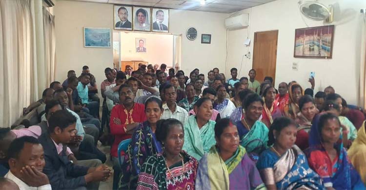 মাধবপুরে চা শ্রমিক নেতৃবৃন্দের সাথে   ধানের শীষের নির্বাচনী সভা অনুষ্ঠিত