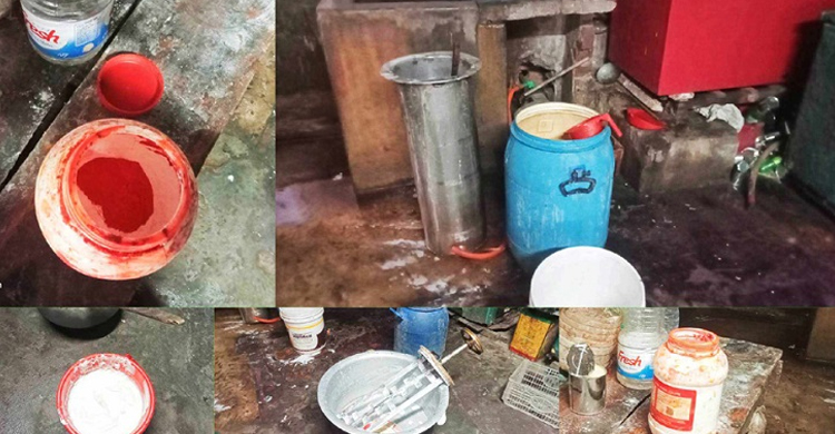 লাখাইয়ে বিক্রি হচ্ছে বিষাক্ত রং মেশানো শিশুদের আইসক্রিম, নেই প্রশাসনের কোন উদ্যোগ