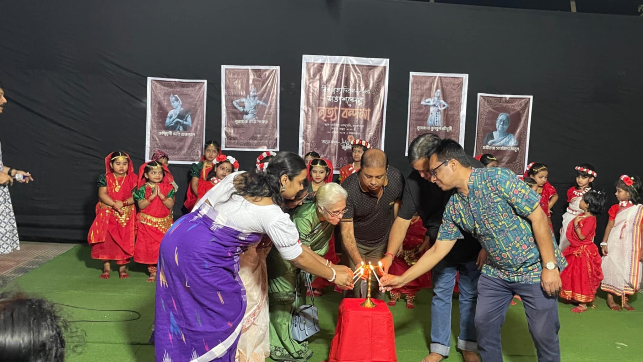 সুনামগঞ্জে সত্যশব্দ সংস্কৃতি চর্চা কেন্দ্রের 'নৃত্য বন্দনা' অনুষ্ঠিত