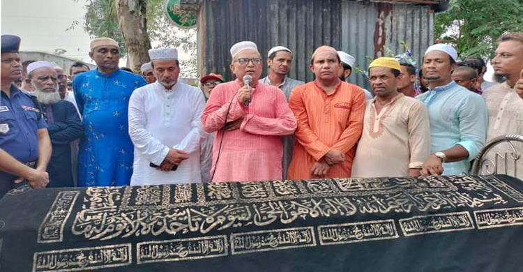 নিজ গ্রামে চিরনিদ্রায় শায়িত হলেন সাংবাদিক ইমরান