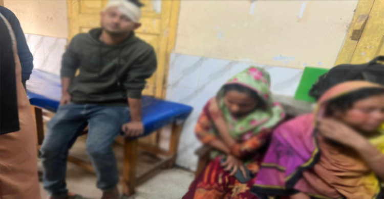মাধবপুরে জমি নিয়ে দুপক্ষের সং ঘ র্ষ