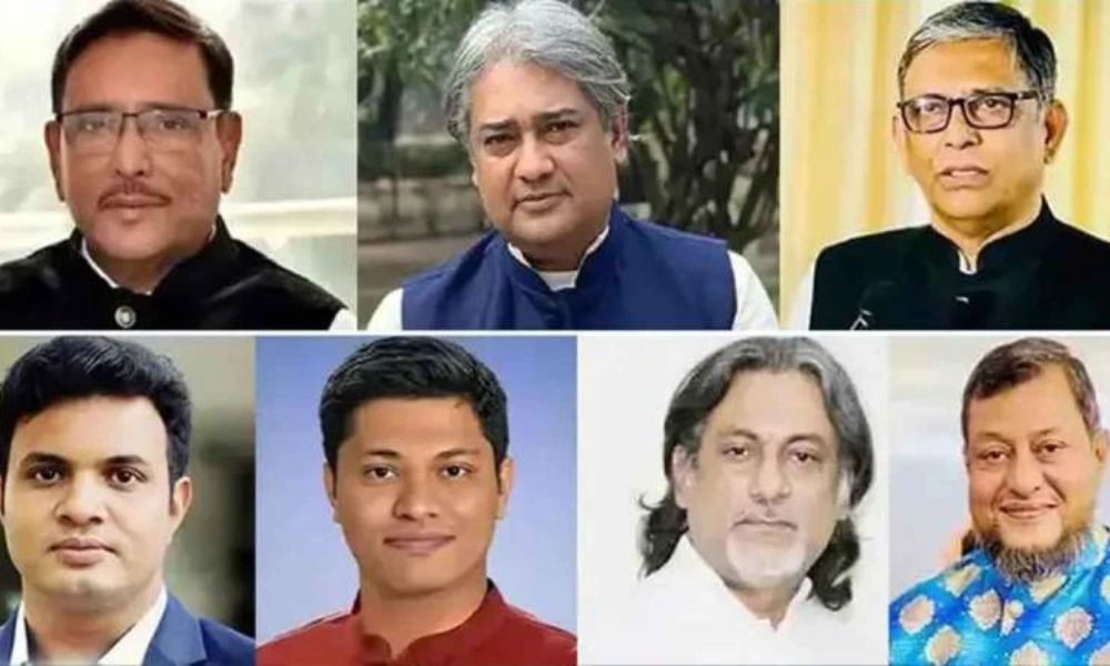 ওবায়দুল কাদেরসহ আ.লীগের সাত শীর্ষ নেতার মৃ'ত্যুদ'ণ্ড