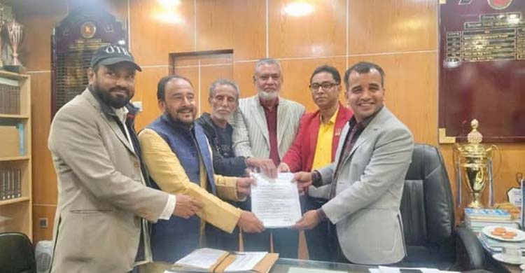 মৌলভীবাজার-৪ আসনে বি এ ন পি প্রার্থীর মনোনয়নপত্র দাখিল