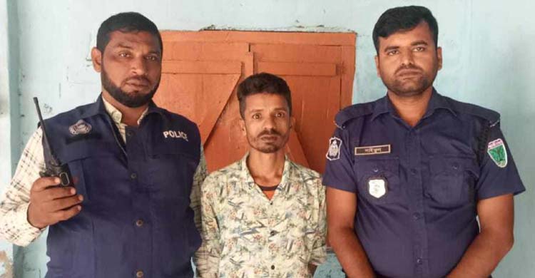 মাধবপুরে মাদক মামলায় সাজাপ্রাপ্ত আসামি গ্রে ফ তা র 