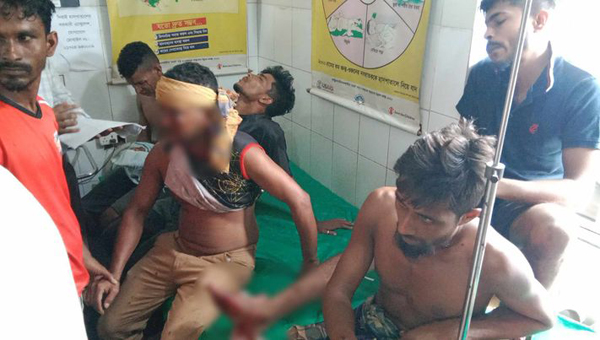 দিরাইয়ে দু'পক্ষের সংঘর্ষে গুলিবিদ্ধসহ আহত ২৩