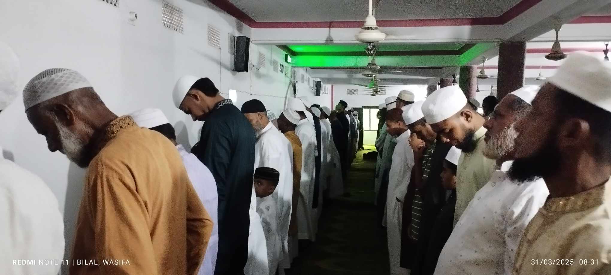 জগন্নাথপুরে শান্তিপূর্ণ পরিবেশে ঈদের জামাত অনুষ্ঠিত