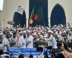 ইসলামী আন্দোলনের বিক্ষোভ, সতর্ক অবস্থানে পুলিশ