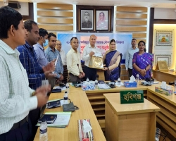 শুদ্ধাচার পুরস্কার পেলেন চুনারুঘাটের ইউএনও সিদ্ধার্থ ভৌমিক