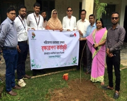 কমলগঞ্জে শিক্ষা প্রতিষ্ঠানে বৃক্ষরোপণ