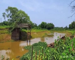 জগন্নাথপুরে ৭ বছর ধরে ভেঙে আছে সেতু, এলাকাবাসীর দুর্ভোগ