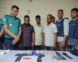 সিলেটে ১৫ হাজার পিছ ইয়াবাসহ আটক ৩