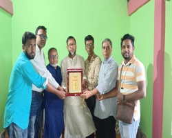 দোয়ারাবাজারে যুক্তরাজ্য প্রবাসী কমিউনিটি নেতা সুলতান আহমদকে সংবর্ধনা 