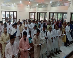 বিশ্বনাথে সদ্য সমাপ্ত ৫ ইউনিয়নের নির্বাচিত সদস্যদের শপথ গ্রহণ 