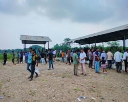 ভোলাগঞ্জ বর্ডার হাটে ভারতীয় ক্রেতা কম