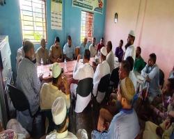 গোয়াইনঘাটে শিক্ষা প্রতিষ্টানে দুই প্রবাসীর লক্ষাধিক টাকা অনুদান 