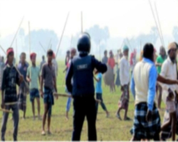 শান্তিগঞ্জে মসজিদের কাঁঠাল নিলাম নিয়ে দু’পক্ষের সংঘর্ষে নিহত ৩