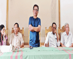 কমলগঞ্জে মণিপুরি সম্প্রদায়ের শান্তি সমাবেশ