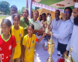 জুড়ীতে বঙ্গবন্ধু ও বঙ্গমাতা ফুটবল টুর্নামেন্ট সম্পন্ন 