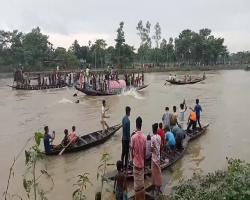 জগন্নাথপুরে নৌকাদৌড় শেষে বাড়ি ফিরেই সমর আলীর মৃত্যু 