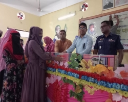 বঙ্গমাতার জন্মদিনে কোম্পানীগঞ্জে সেলাই মেশিন ও নগদ অর্থ বিতরণ