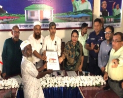 ১৮ পরিবারকে ঘর প্রদানের মাধ্যমে গৃহহীনমুক্ত হলো বিয়ানীবাজার