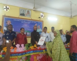 কোম্পানীগঞ্জে প্রধানমন্ত্রীর উপহারের ঘর পেলো ১৫ পরিবার