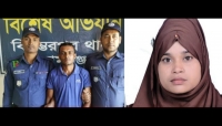 সুনামগঞ্জের মুজিব পল্লীতে স্ত্রী খুনের ঘটনায় স্বামী গ্রেপ্তার