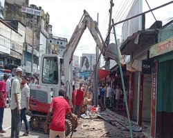 দুর্ভোগ থেকে মুক্তি পাচ্ছে সুনামগঞ্জ শহরবাসী