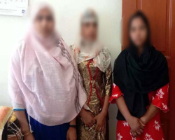 কমলগঞ্জ সীমান্ত থেকে তিন রোহিঙ্গা নারীকে আটক