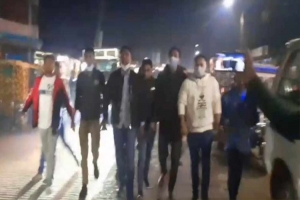 জগন্নাথপুরে ছাত্রদলের বিক্ষোভ মিছিল