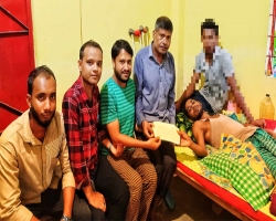 বড়লেখায় সড়ক দুর্ঘটনায় পঙ্গুত্ব বরণকারীকে নিসচার আর্থিক অনুদান প্রদান 