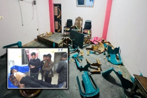 মৌলভীবাজারে জাপার নির্বাচনী কার্যালয়ে নৌকা সমর্থকের হামলা, আহত ৫