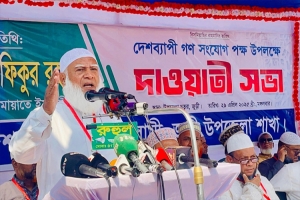 আমরা শুধু প্রেসিডেন্ট-প্রধানমন্ত্রী হওয়ার ল ড়া ই করছি না: জুড়ীতে ডা. শফিকুর