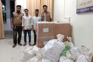 মৌলভীবাজারে চো রা ই পথে আমদানিকৃত ভারতীয় ওষুধসহ আ ট ক  ২