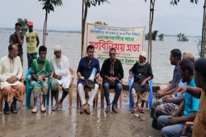 টাঙ্গুয়ার হাওরে ইঞ্জিনচালিত নৌকা বন্ধের দাবি গ্রামবাসীর