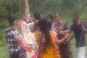 মাধবপুরে কবিরাজের বিরুদ্ধে ইট বাটা শ্রমিকের ভূমি দখলের অ ভি যো গ    