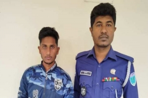 কুলাউড়ায় ধ র্ষ ণে র অভিযোগে যুবক গ্রে প্তা র 