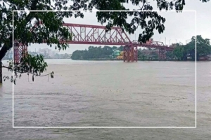 পাঁচ পয়েন্টে বিপৎসীমার ওপরে কুশিয়ারা, মনু ও খোয়াই নদীর পানি