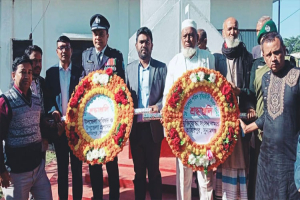তাহিরপুরে যথাযথ মর্যাদায় শহীদ বুদ্ধিজীবী দিবস পালিত