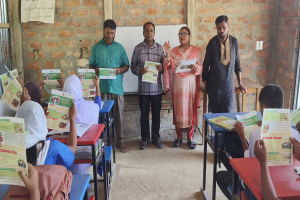 জুড়ীতে গ্রাম আদালত সম্পর্কে শিক্ষার্থীদের সাথে মতবিনিময়