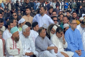 লন্ডনে ঈদের নামাজ আদায় করলেন তারেক রহমান
